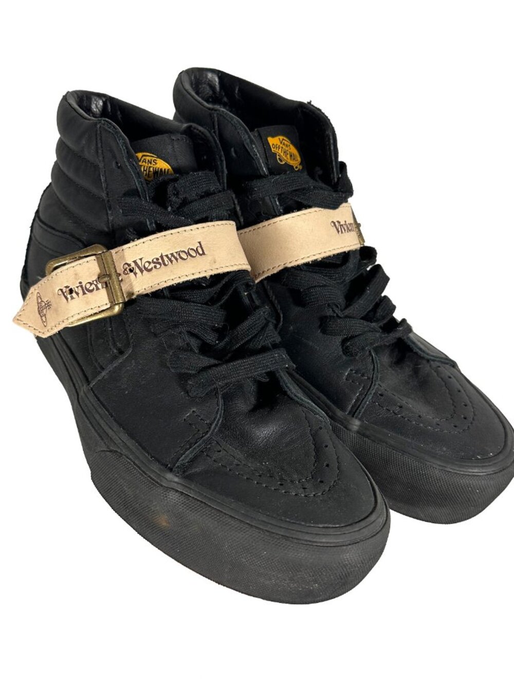 Vans x Vivienne Westwood Anglomania Sk8-Hi Platform Sneakers Size US W9.5